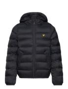 Lightweight Puffer Jacket Foret Jakke Black Lyle & Scott