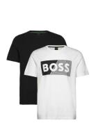 T-Shirt 2-Pack 2 Sport Men Sports Clothes Sport Tops Sport T-Skjorte Multi/patterned BOSS