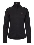 Ullto Merino Ws Full Zip Sport Women Sport Clothing Sport Fleeces & Midlayers Black Lundhags