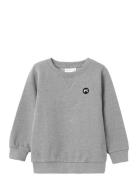 Nmmvimo Ls Sweat Bru Noos Tops Sweatshirts & Hoodies Sweatshirts Grey Name It