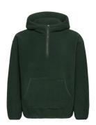 Hooded Sherpa Pullover Python Tops Sweatshirts & Hoodies Fleeces & Midlayers Green LEVI´S Men