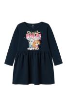 Nmfdyma Pawpatrol Ls Dress Noos Cplg Dresses & Skirts Dresses Casual Dresses Long-sleeved Casual Dresses Navy Name It