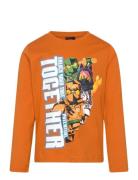 Lwtano 702 - T-Shirt L/S Tops T-shirts Long-sleeved T-Skjorte Orange LEGO Kidswear