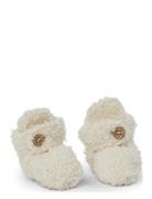 Booties Bouclé Merino Wool Shoes Baby Booties Cream Smallstuff