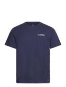 Graphic Crewneck Tee Rope Batw Tops T-Kortærmet Skjorte Navy LEVI´S Men