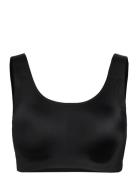 Bra Svea U Neck Top Lingerie Bras & Tops Soft Bras Tank Top Bras Black Lindex