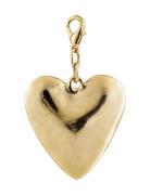 Heart Charm Gold Halskæde Hængesmykke Gold Susmie's