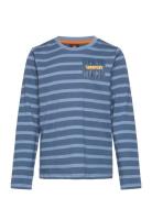 Lwtano 700 - T-Shirt L/S Tops T-shirts Long-sleeved T-Skjorte Blue LEGO Kidswear