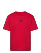 J Sl Tee 160 Sport T-Kortærmet Skjorte Red Adidas Sportswear