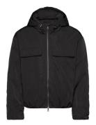 St Jacket Black Soft Nylon Bomberjakke Jakke Black Hope