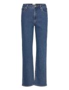 94 High Straight Bella Mid Blue Bottoms Jeans Straight-regular Blue ABRAND