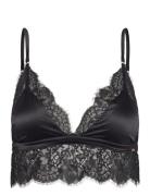 Valerie Ll Bralette Lingerie Bras & Tops Soft Bras Bralette Black Hunkemöller