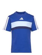 J 3S Tib T Tops T-Kortærmet Skjorte Blue Adidas Sportswear