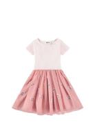 Cyrusila Dresses & Skirts Dresses Casual Dresses Short-sleeved Casual Dresses Pink Molo