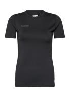 Hml First Performance Women Jersey S/S Sport Women Sport Clothing Sports Tops & T-shirts Sport T-Skjorte Black Hummel