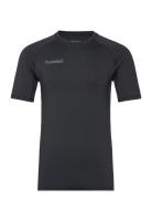 Hml First Performance Jersey S/S Sport T-Kortærmet Skjorte Black Hummel