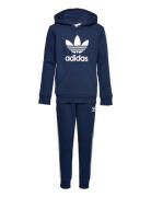 Adicolor Hoodie Set Sport Sweatsuits Blue Adidas Originals