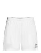 Hmlauthentic Pl Shorts Woman Sport Women Sport Clothing Sport Shorts Sport Training Shorts White Hummel