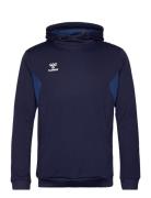 Hmlauthentic Pl Hoodie Sport Sport Clothing Sport Sweatshirts & Hoodies Sport Hoodies Navy Hummel