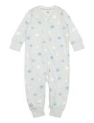 Pyjamas Bear At Back Pyjamas Sie Jumpsuit Blue Lindex