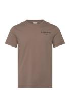 Borg Essential 1 T-Shirt Sport Men Men Sports Clothes Sport Tops Sport T-Skjorte Beige Björn Borg