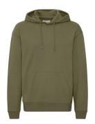 Bhbrody Sweatshirt Hood Tops Sweatshirts & Hoodies Hoodies Khaki Green Blend