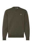 Double-Knit Sweatshirt Tops Sweatshirts & Hoodies Sweatshirts Green Polo Ralph Lauren