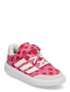 Courtblock Minnie El C Sport Sneakers Low-top Sneakers Pink Adidas Sportswear