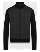 Kelbrook Zip Cardigan Dark Ink Tops Knitwear Cardigans Black Belstaff