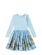 Casie Dresses & Skirts Dresses Casual Dresses Long-sleeved Casual Dresses Blue Molo