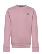 Crew Neck Sweatshirt Tops Sweatshirts & Hoodies Sweatshirts Pink Lyle & Scott