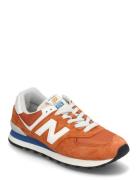 New Balance 574 Sport Men Sport Shoes Sport Sneakers Sport Low Top Sneakers Orange New Balance