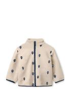 Teddy Balloon Jacket Outerwear Fleece Outerwear Fleece Jackets Cream Fliink