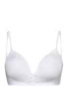 Michelle Soft Bra Lingerie Bras & Tops Soft Bras Non Wired Bras White Dorina