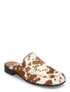 Shoes Shoes Mules & Slip-ins Flat Mules Brown Billi Bi