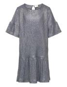 Tnleah S_S Dress Dresses & Skirts Dresses Casual Dresses Short-sleeved Casual Dresses Grey The New