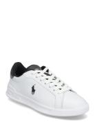 Heritage Court Ii Leather-Canvas Sneaker Low-top Sneakers White Polo Ralph Lauren