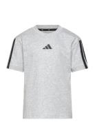 J 3S Tee 160 Tops T-Kortærmet Skjorte Grey Adidas Sportswear