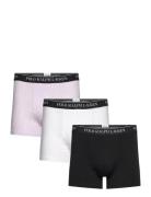 Classic Stretch-Cotton Trunk 3-Pack Boxershorts Black Polo Ralph Lauren Underwear