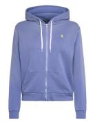 Fleece Full-Zip Hoodie Tops Sweatshirts & Hoodies Hoodies Blue Polo Ralph Lauren