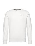 Bowman Logo Sweater Tops Sweatshirts & Hoodies Sweatshirts Cream Sail Racing