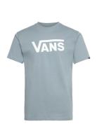 Mn Vans Classic Sport Men Men Sports Clothes Sport Tops Sport T-Skjorte Blue VANS