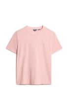 Essential Logo Emb Tee Sport Women Sport Clothing Sports Tops & T-shirts Sport T-Skjorte Pink Superdry Sport