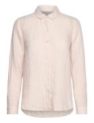 Barbour Marine Shirt Tops Shirts Long-sleeved Pink Barbour