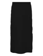 Kognella Long Side Slit Skirt Jrs Dresses & Skirts Skirts Midi Skirts Black Kids Only