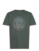 Rotor Fill Ss Sport Men Men Sports Clothes Sport Tops Sport T-Skjorte Khaki Green Billabong