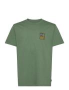 Stamp Ss Sport Men Men Sports Clothes Sport Tops Sport T-Skjorte Green Billabong