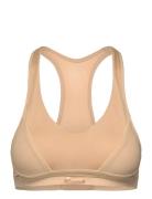 Pump Padded Sports Bra Sport Women Sport Clothing Sport Bras - All Beige Shock Absorber