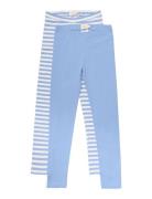 Leggings 2-Pack Bottoms Leggings Blue Creamie