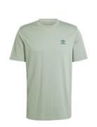 Trefoil Ess Tee Sport Men Men Sports Clothes Sport Tops Sport T-Skjorte Green Adidas Originals